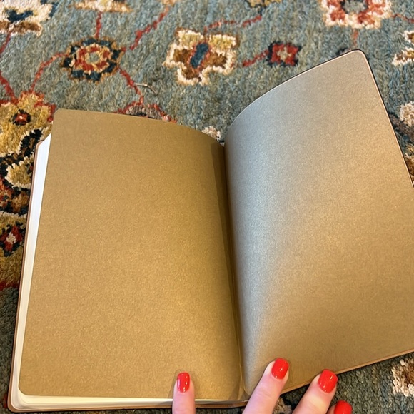 Journal Notebook 192 Lined Pages Black - Picture 5 of 5